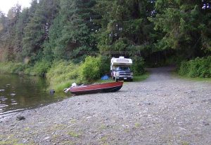 boat launch at kathleen lake brought to you by vancouver island camping