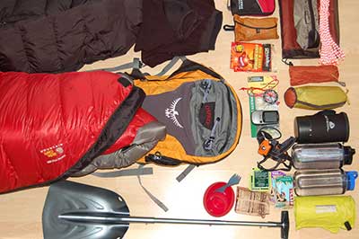 photo of camping supplies needed from expert tips