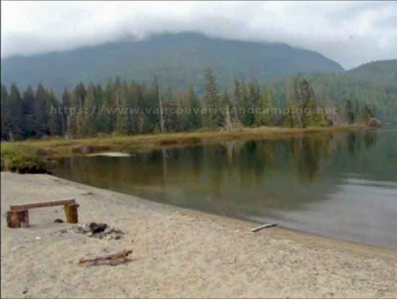 photo of Bear Beach on McCreight Lake by the mouth of Amor de Cosmos Creek