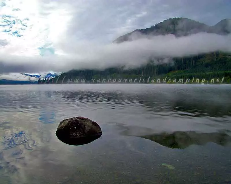 photo of Vernon Lake from the campground