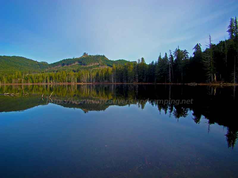 Photo of Tlowils Lake on Vancouver Island British Columbia, Canada